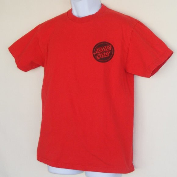 SANTA CRUZ Skateboards Tshirt, M, True Red, Logo, Short sleeves, Minimalist - Picture 3 of 8